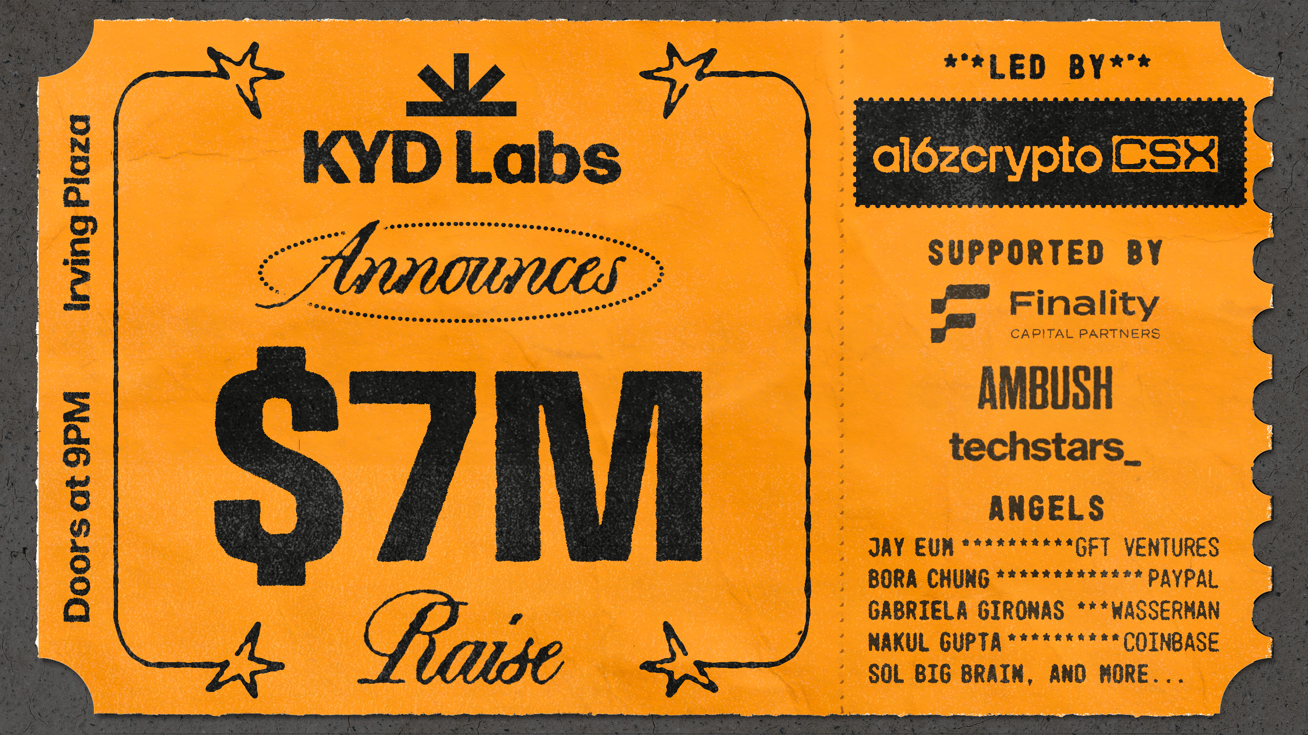 KYD raises from a16z to redefine ticketing and music deFi