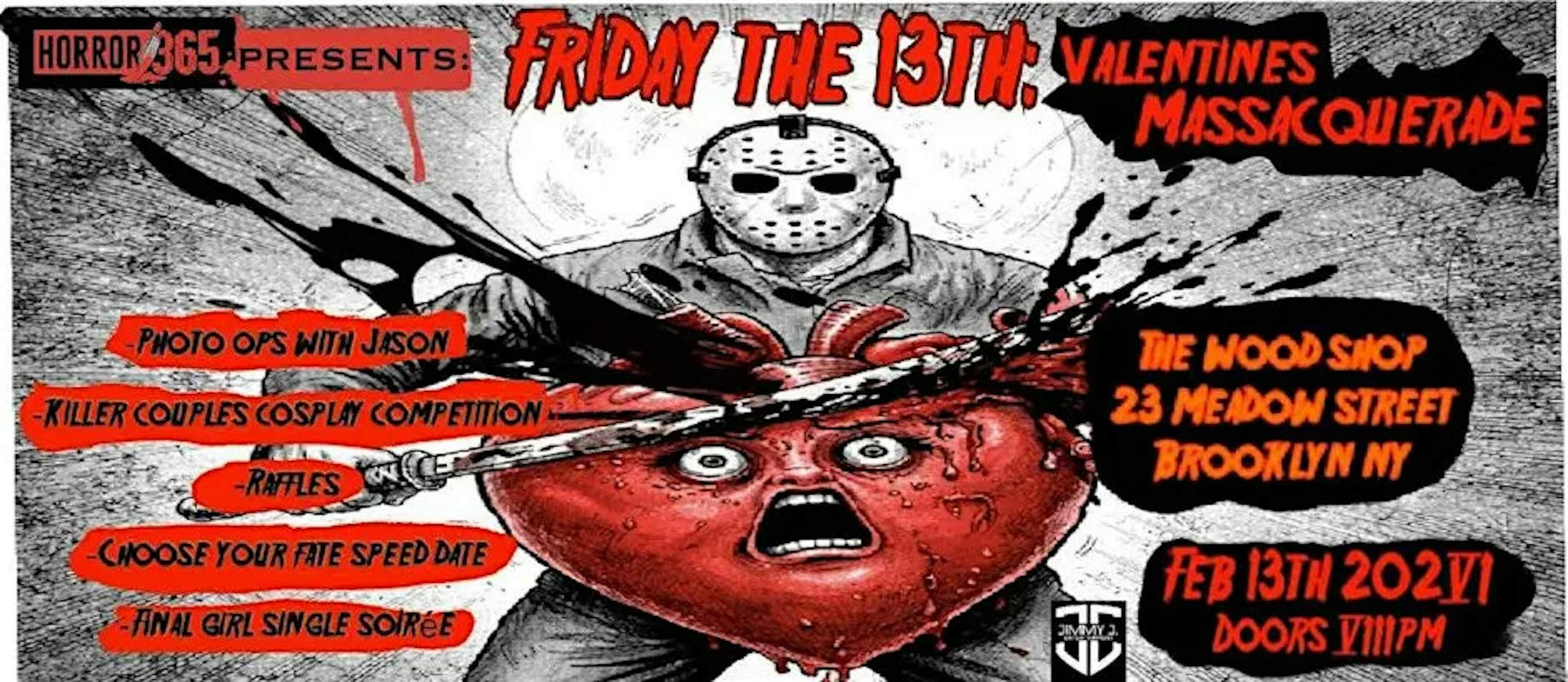 Friday the 13th St. Valentine's Day Massaquerade event image