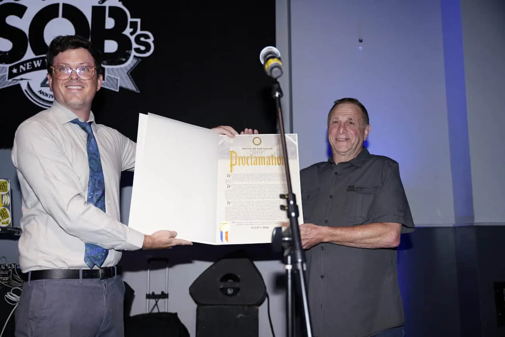 Mayor Eric Adams Names July 25 S.O.B.'s Day in Honor of Its 40 Year Anniversary