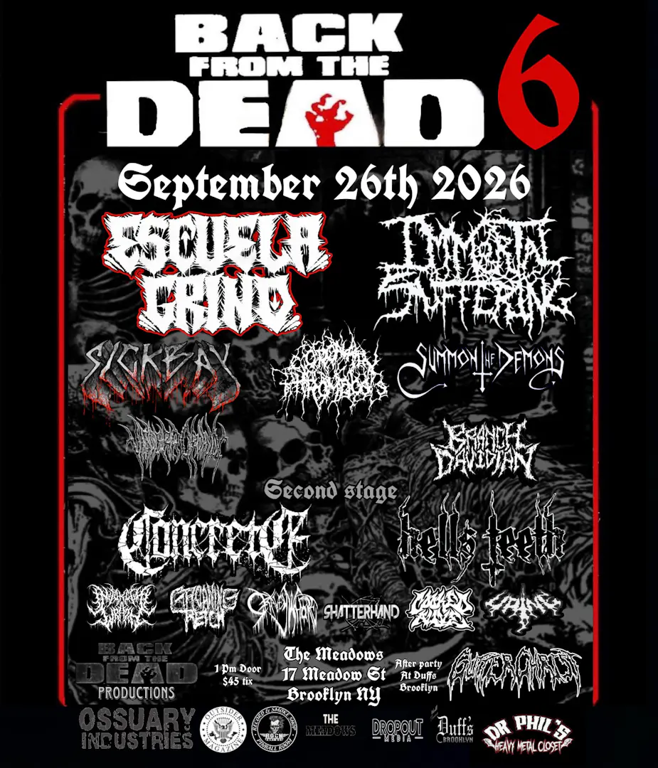 Back From the Dead Fest 6 poster image