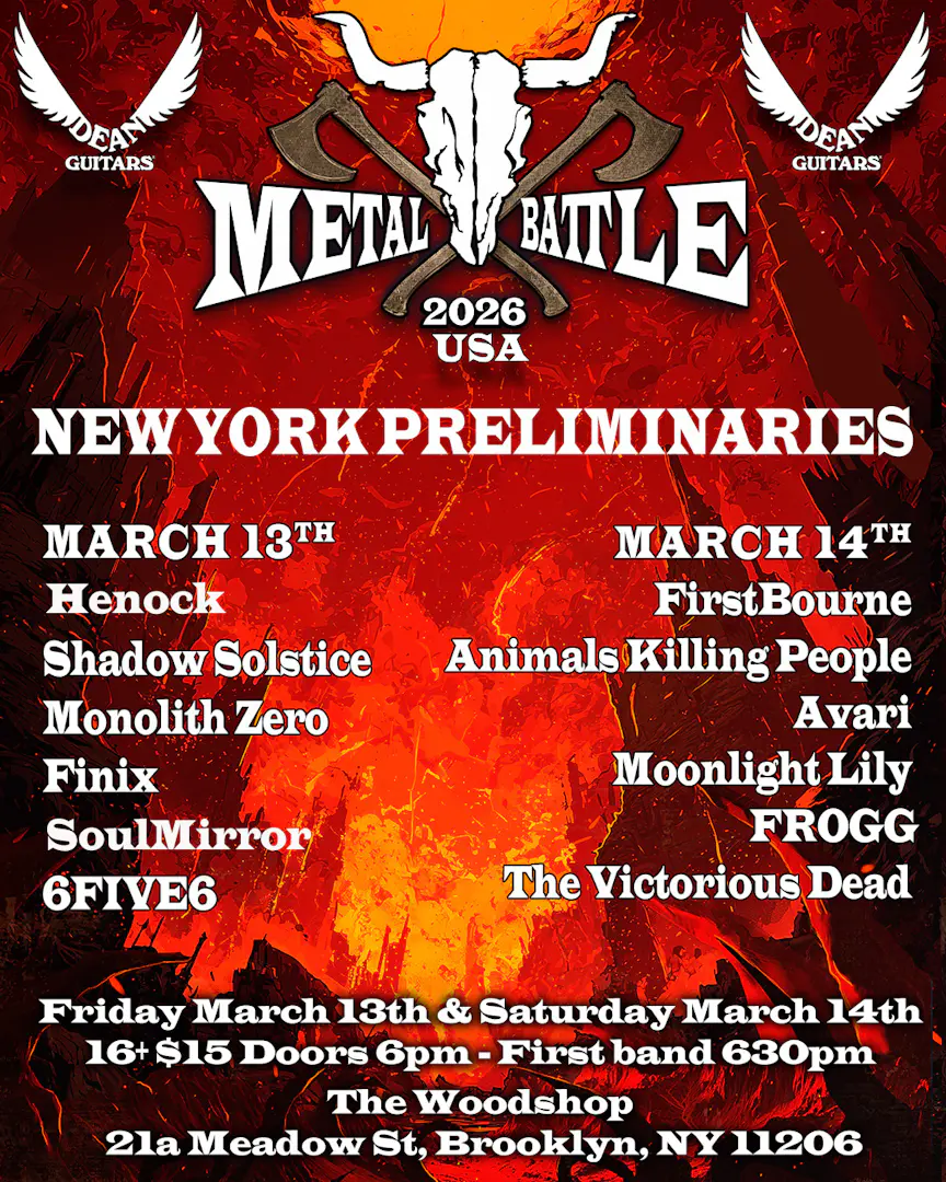 Wacken Metal Battle USA 2026- New York Preliminaries event image