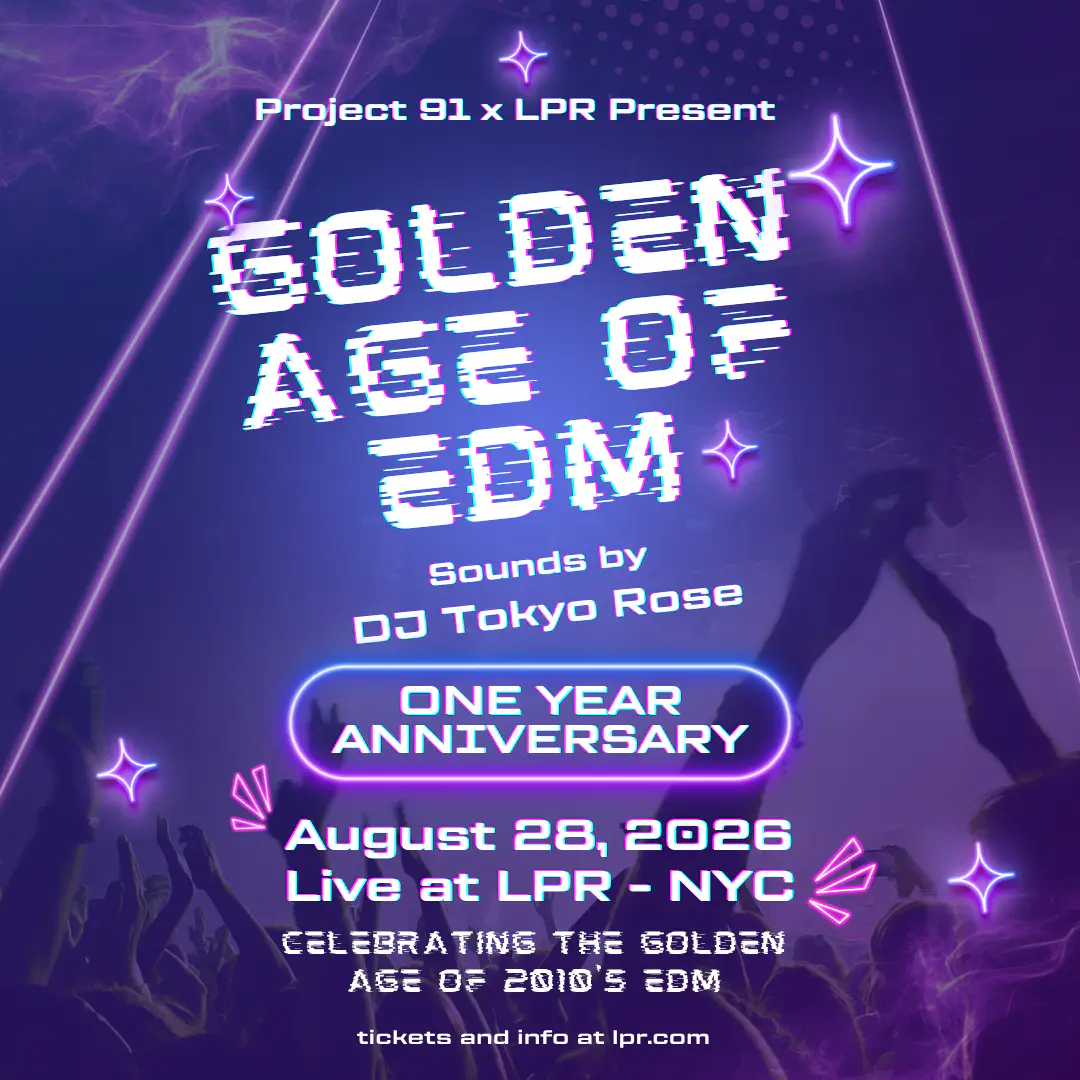 The Golden Age of EDM Party event image