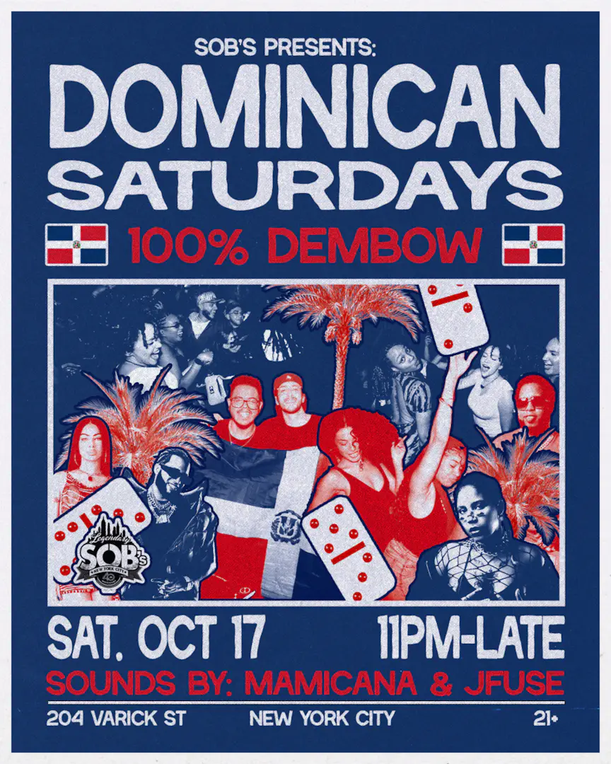 Dominican Saturdays: 100% Dembow event image