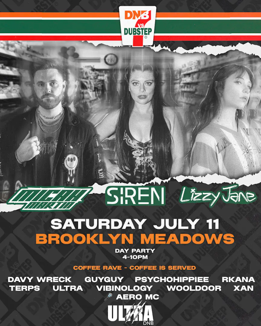 NYC'S BIGGEST DNB VS DUBSTEP DAY PARTY‼️ COFFEE RAVE ☕👀 poster image