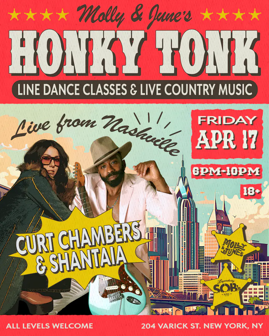 Molly & June's Honky Tonk w/ Curt Chambers & Shantaia Live From Nashville! poster image