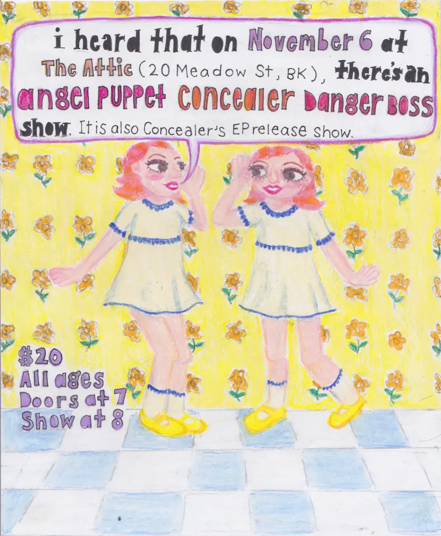 Danger Boss, Angel Puppet, Concealer (ep release show ) poster image