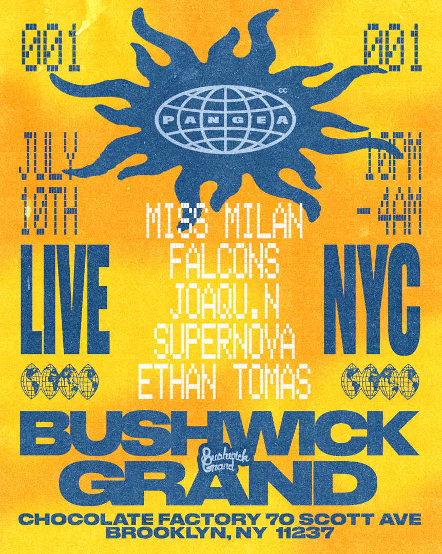 Pangea Sound x Bushwick Grand NYC poster image