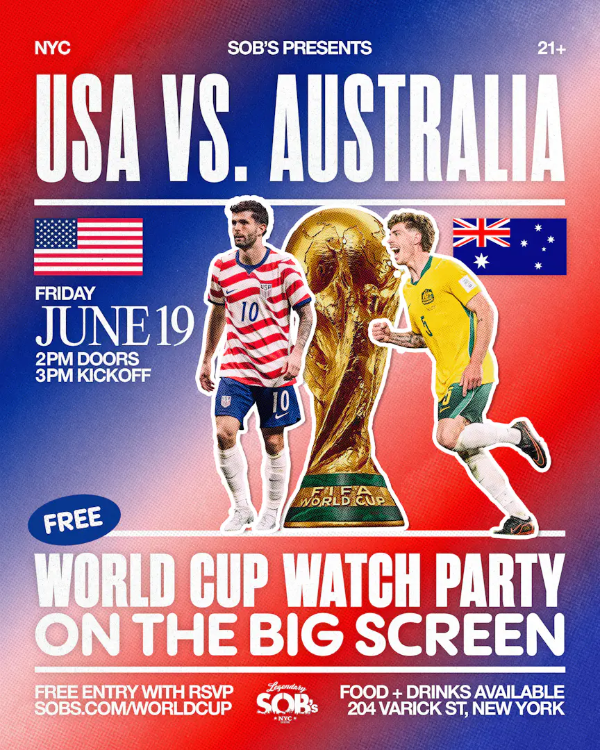 USA vs Australia: World Cup Watch Party event image