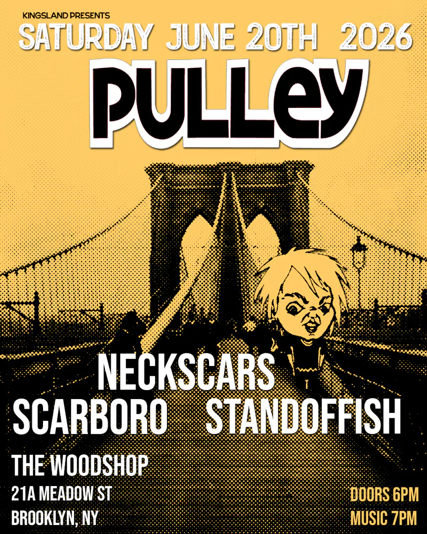 Pulley, Neckscars, Scarboro, Standoffish poster image