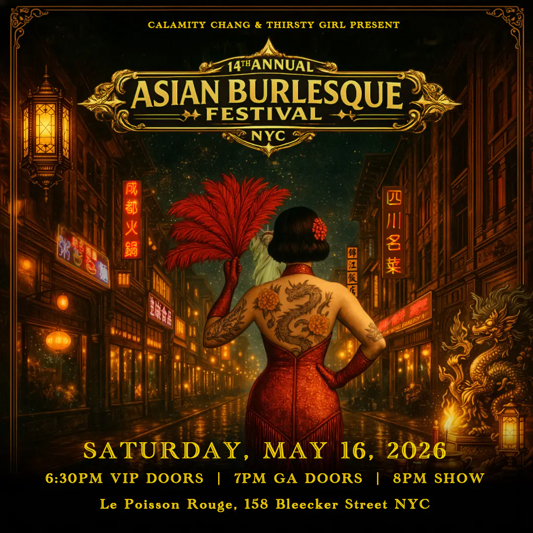 1​4th Annual Asian Burlesque Festival poster image