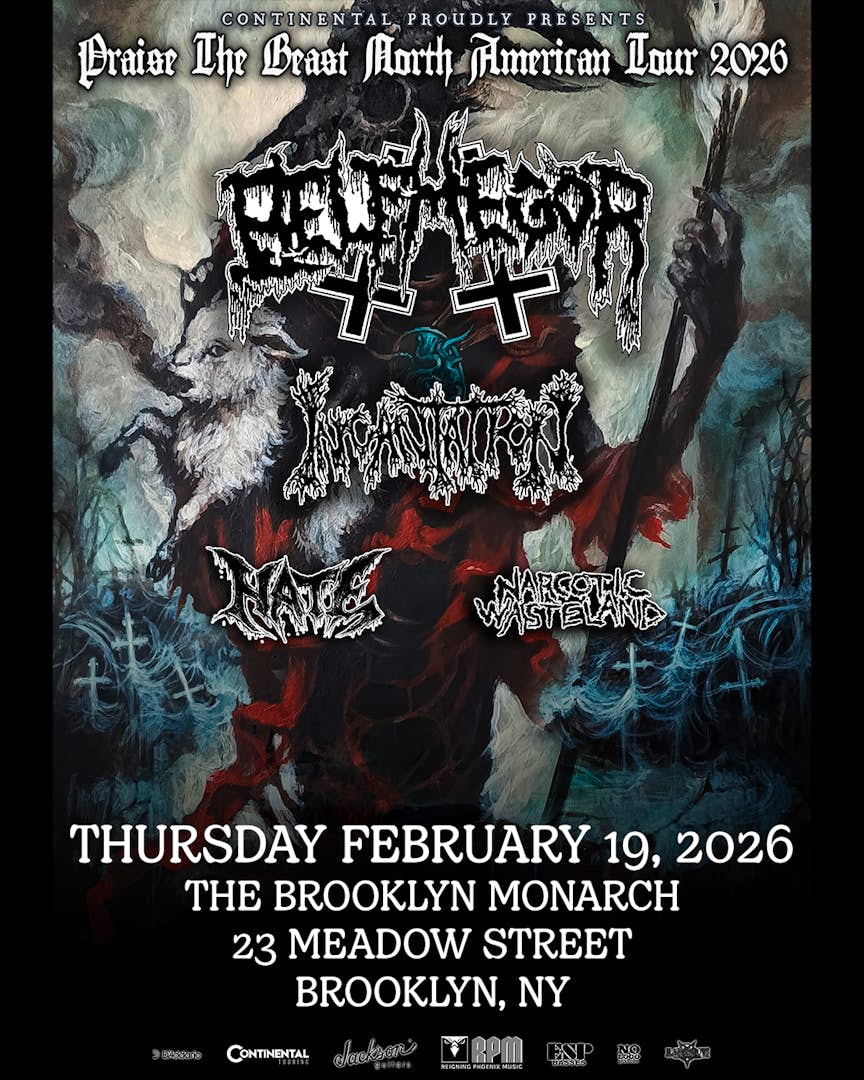 Belphegor, Incantation, Hate, Narcotic Wasteland poster image