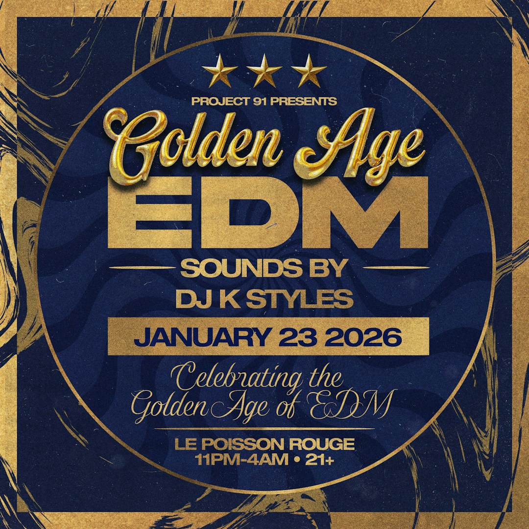 The Golden Age of EDM Party event image