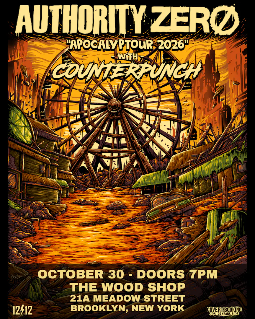 Authority Zero - Apocalyptour 2026 poster image