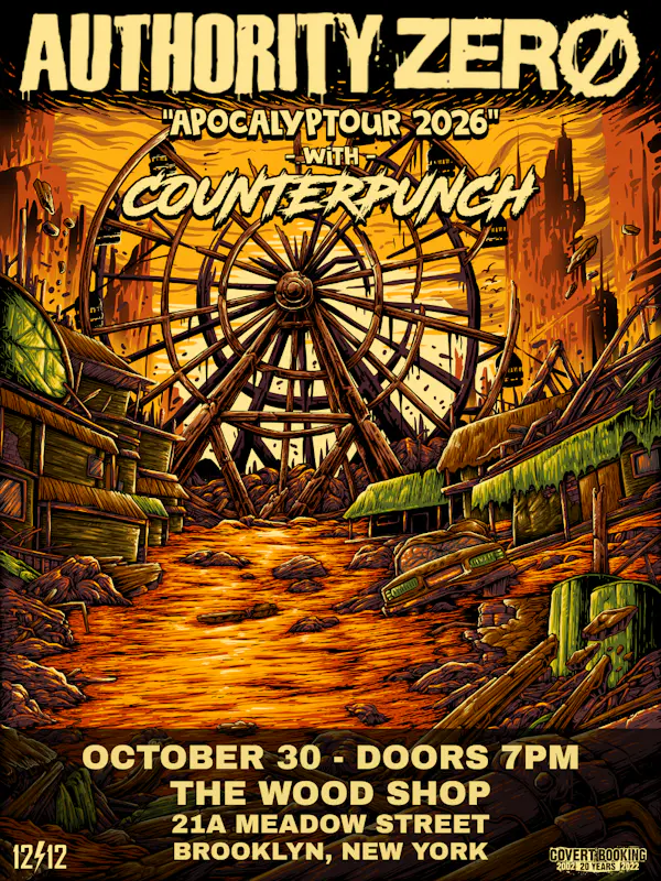 Authority Zero - Apocalyptour 2026