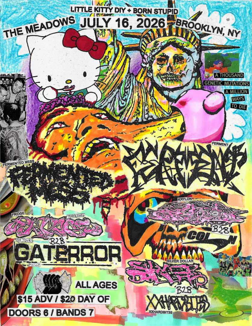 Ferment’s NYC tour stop poster image