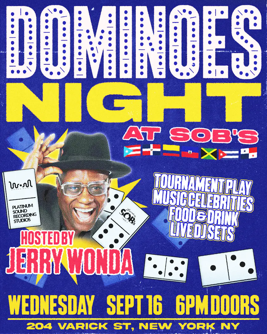 Dominoes Night w/ Jerry Wonda event image
