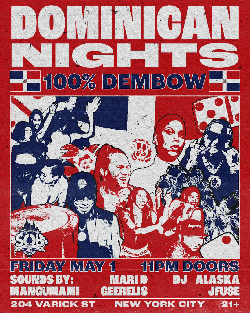 Dominican Nights @ SOB's: 100% Dembow poster image