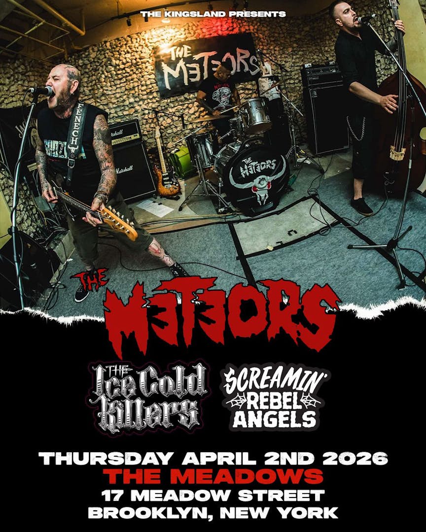 The Meteors, Screamin' Rebel Angels, The Ice Cold Killers, poster image