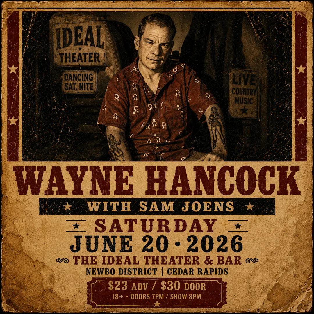 WAYNE HANCOCK | Sam Joens poster image