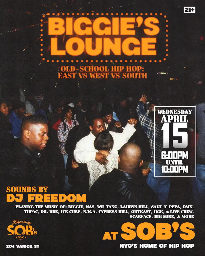 Biggie's Lounge: East vs West vs South poster image