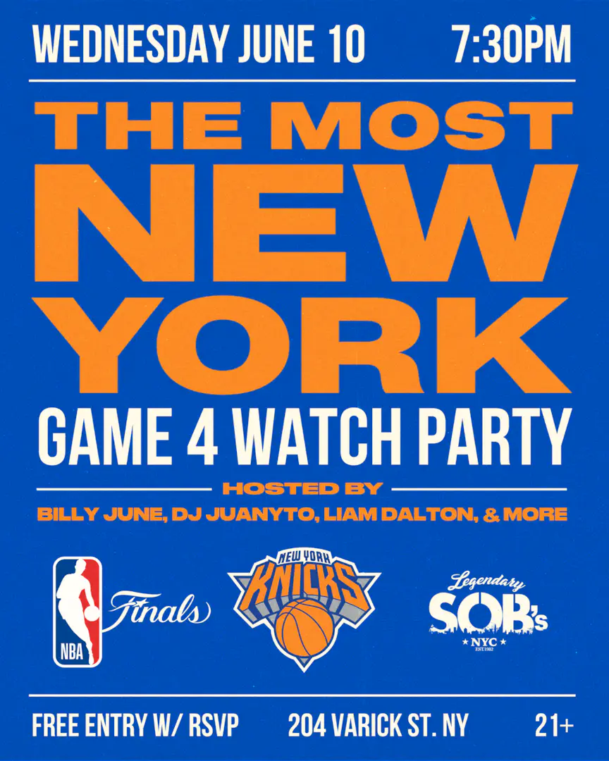 Knicks Watch Party: NBA FINALS GAME 4 event image