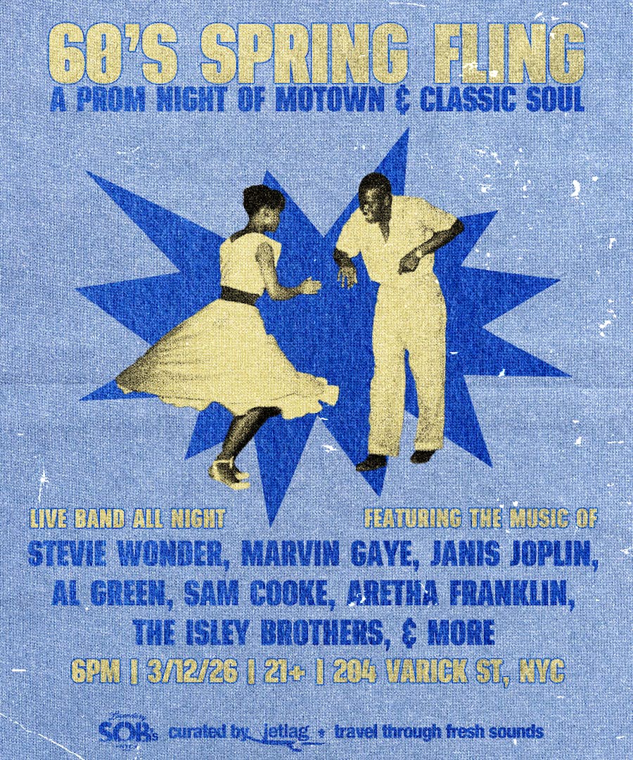 60's Spring Fling: A Prom Night of Motown & Classic Soul poster image