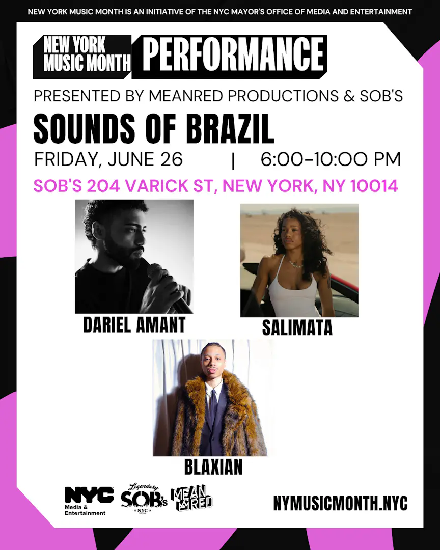 NYMM: Dariel Amant, SALIMATA, & Blaxian poster image