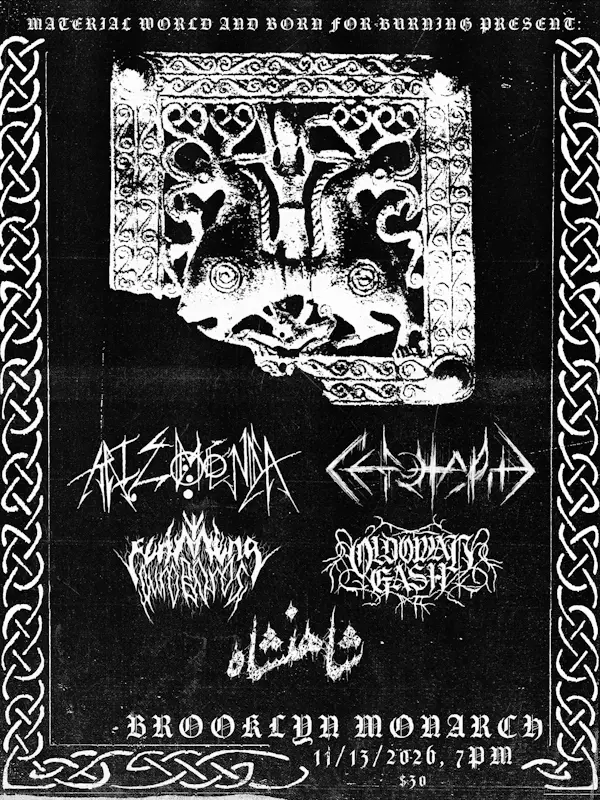 Arizmenda, Cénotaphe, Flaming Ouroboros, Oldowan Gash, Shāhanshāh