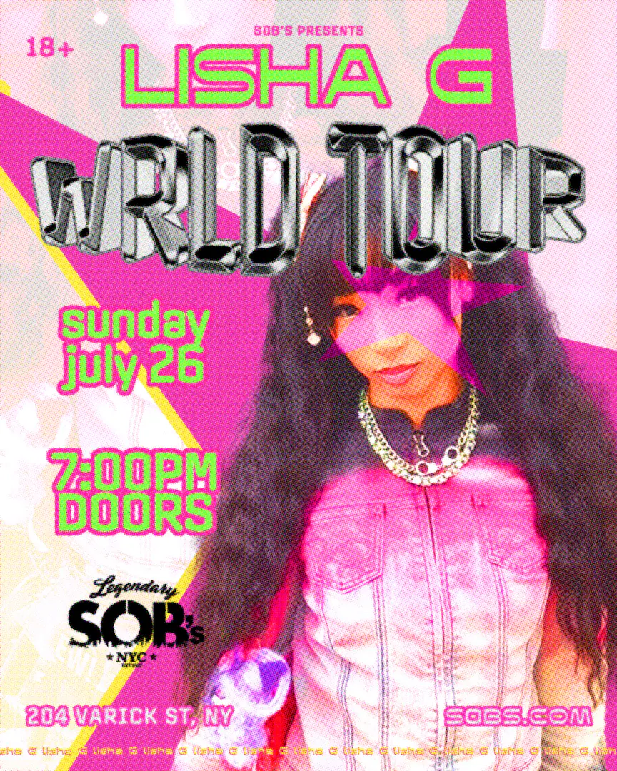 Lisha G: WRLD TOUR poster image