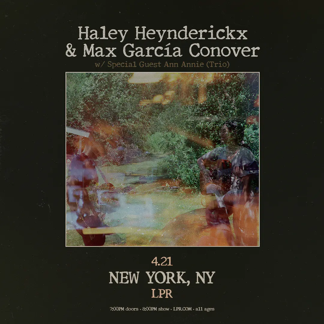 Haley Heynderickx and Max Garcìa Conover (Sold Out) event image