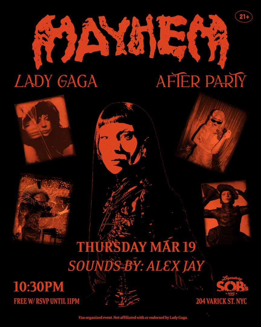 Lady Gaga MAYHEM After Party poster image
