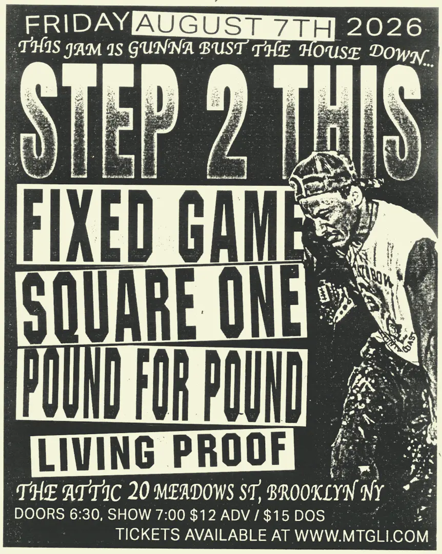 Step 2 This, Fixed Game, Square One, Pound for Pound, Living Proof poster image