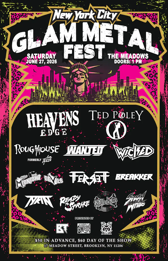New York City Glam Metal Fest poster image
