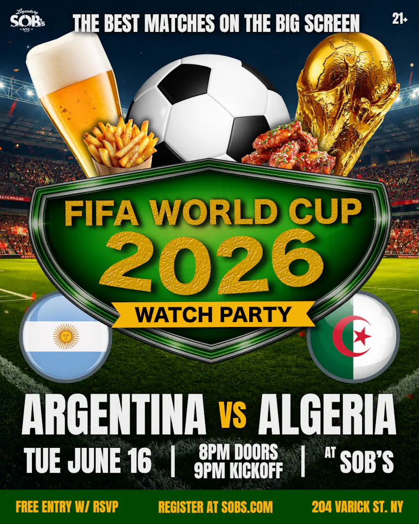 FIFA World Cup 2026: Argentina vs Algeria poster image