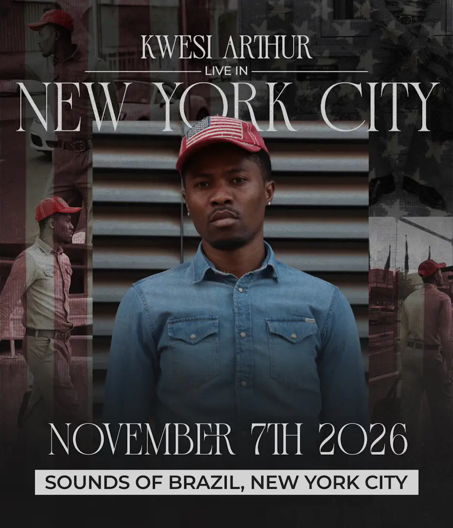 Kwesi Arthur: Redemption Valley Tour poster image