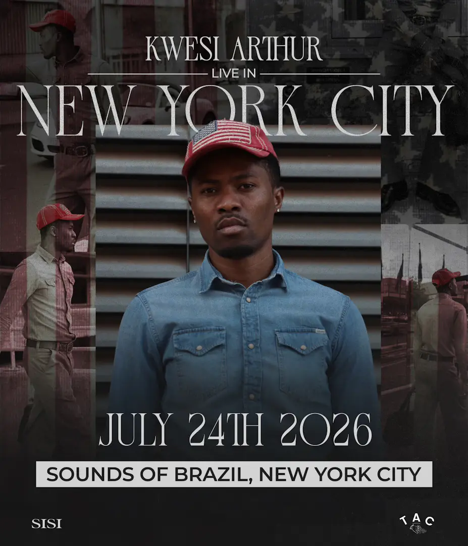 Kwesi Arthur: Redemption Valley Tour poster image