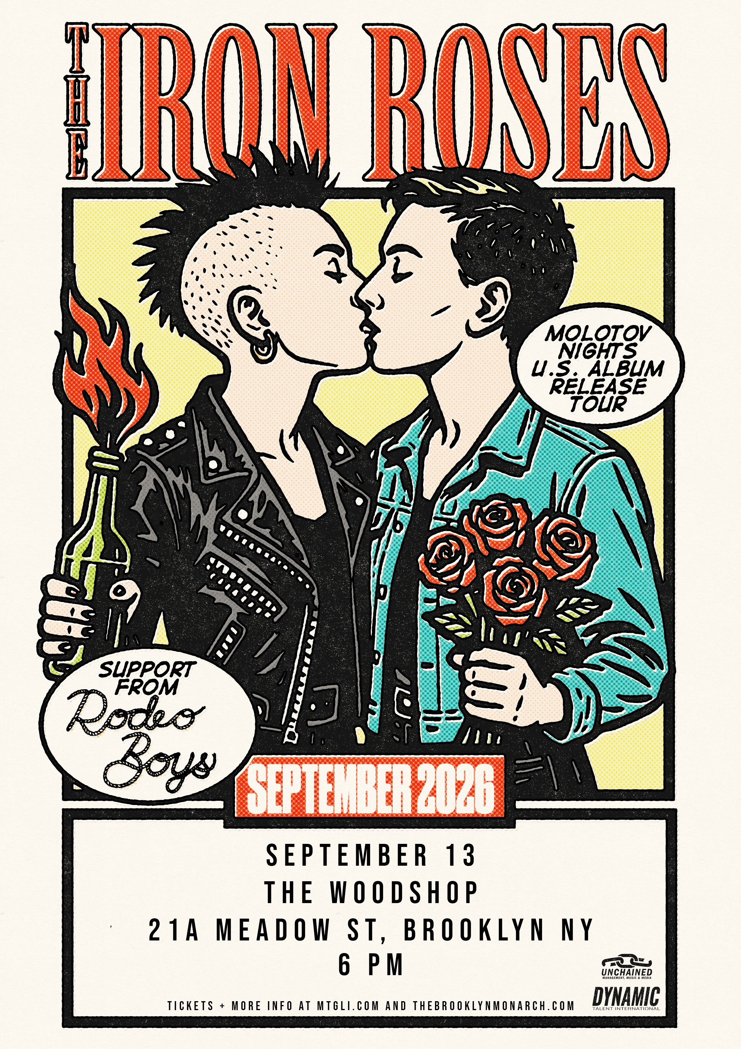 The Iron Roses - Molotov Nights US Album Release Tour
