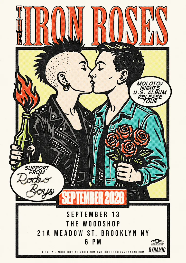 The Iron Roses - Molotov Nights US Album Release Tour poster image
