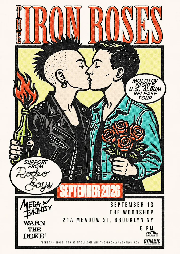 The Iron Roses - Molotov Nights US Album Release Tour poster image