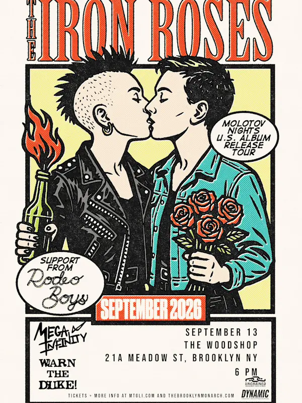 The Iron Roses - Molotov Nights US Album Release Tour