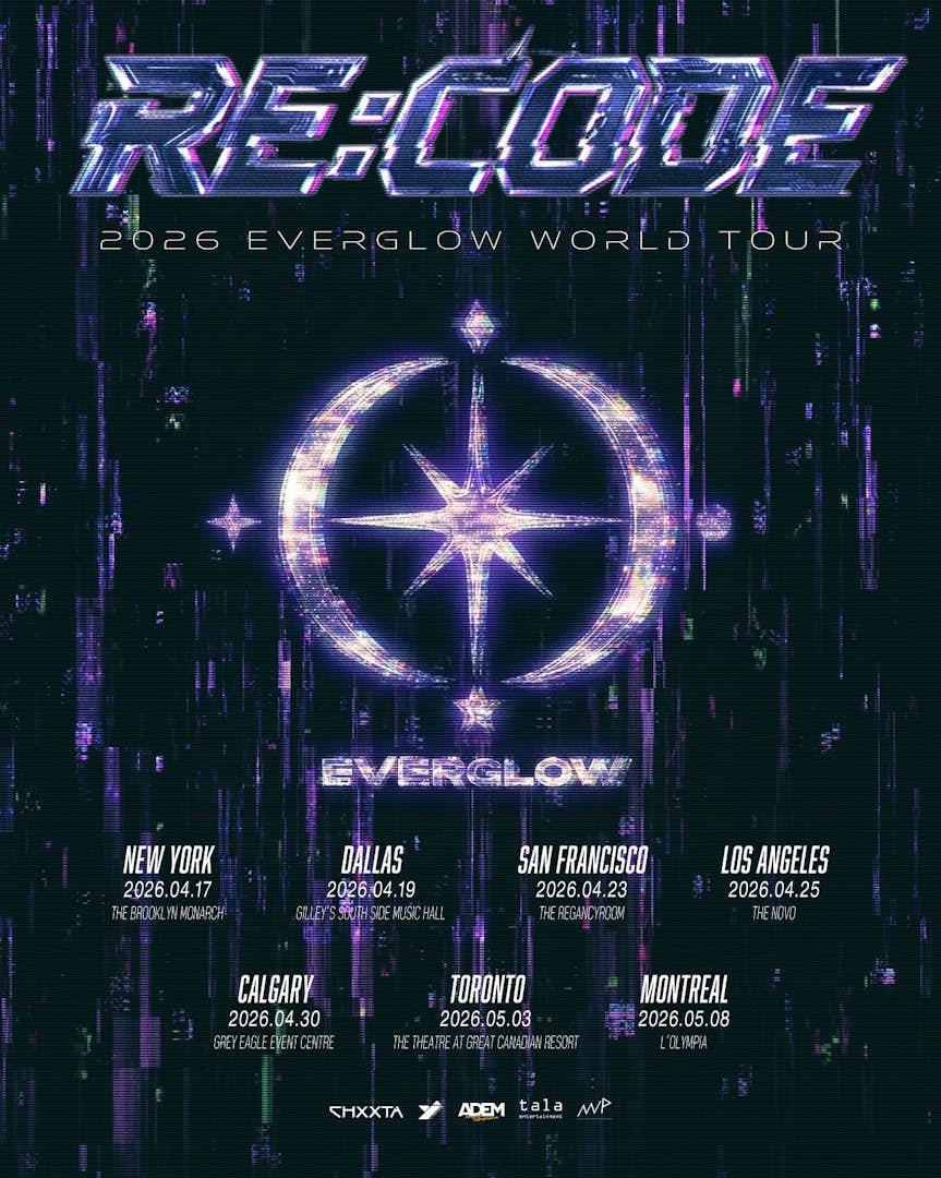 2026 EVERGLOW World Tour [RE:CODE] in DALLAS poster image