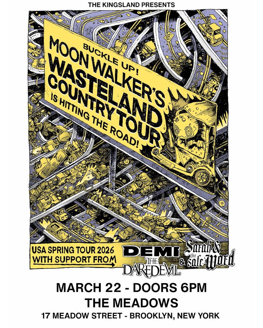 Moon Walker's Wasteland Country Tour poster image