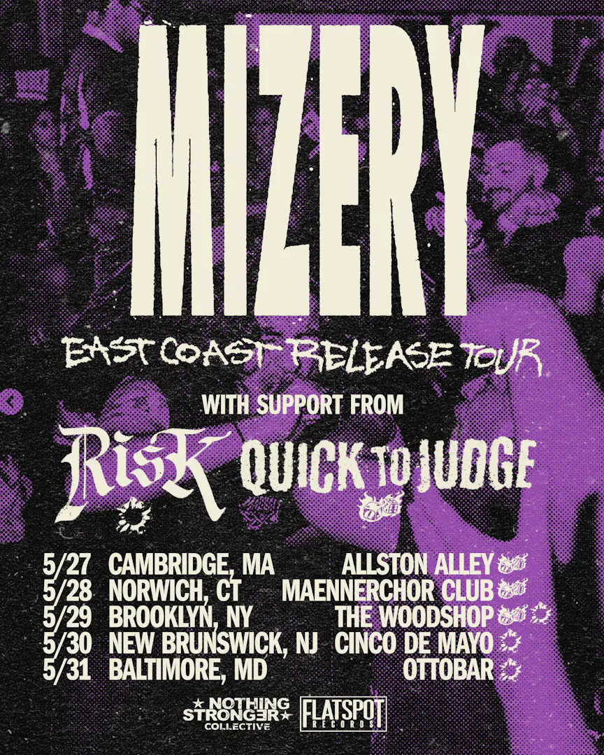 Mizery, Risk, Quick to Judge, Boots on the Sand poster image