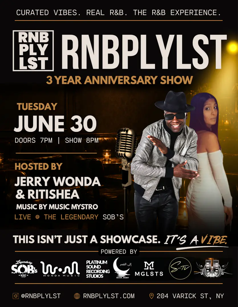 RNBPLYLST: 3 Year Anniversary poster image