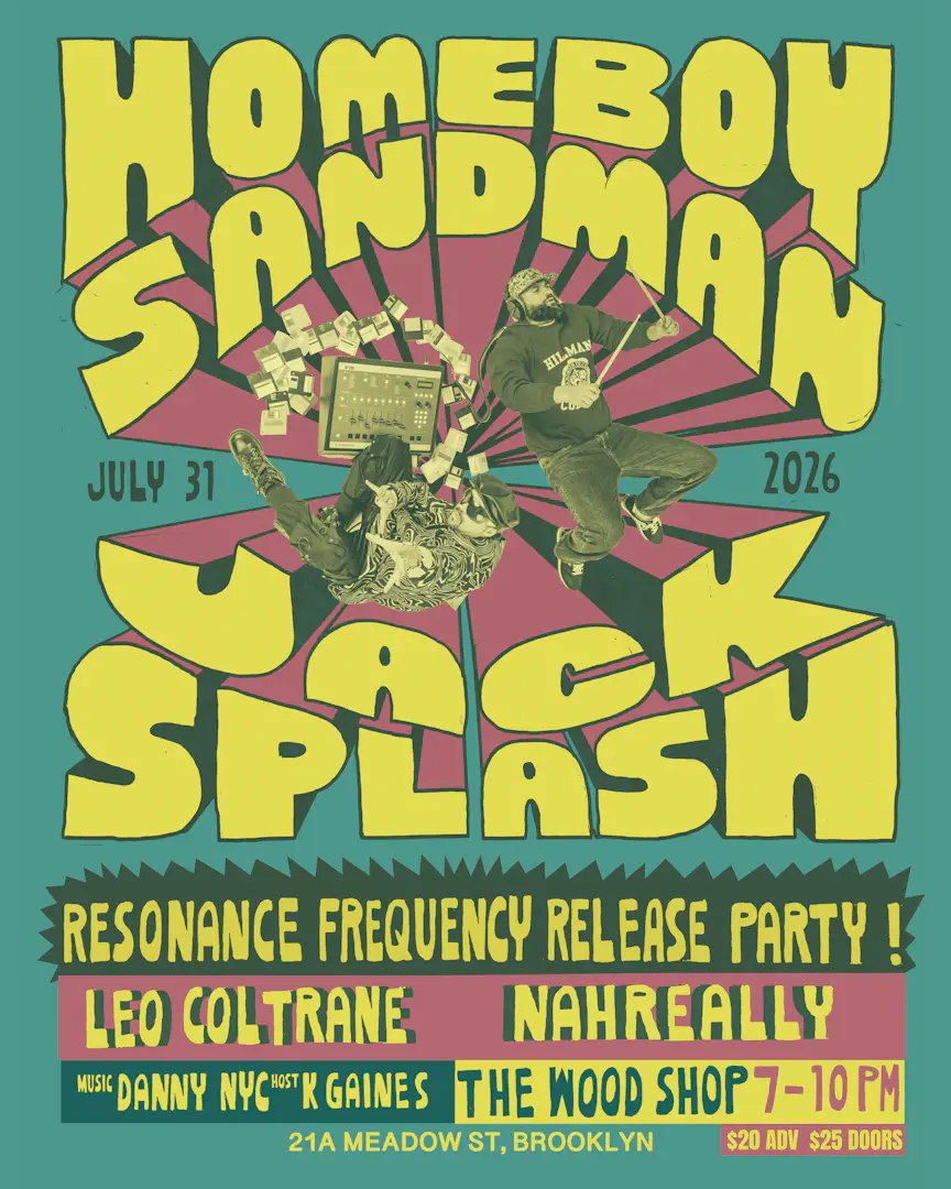 Homeboy Sandman and Jack Splash poster image