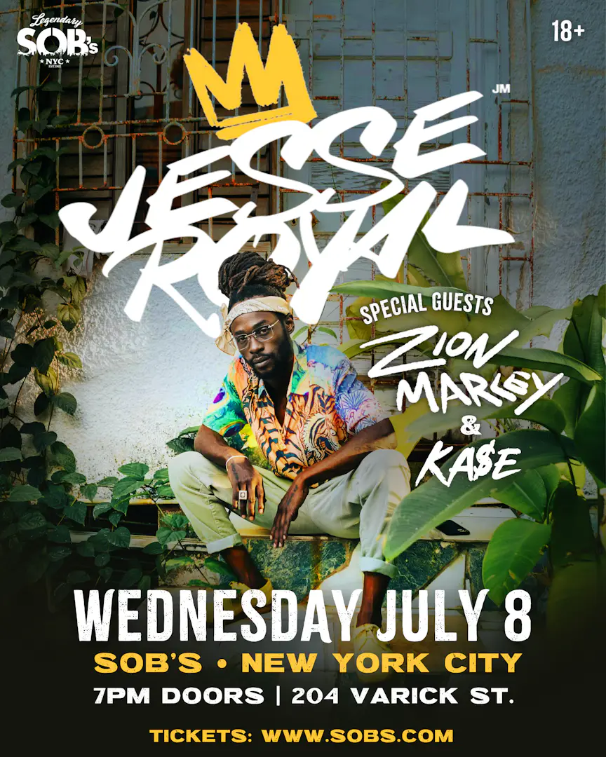 Jesse Royal w/ Zion Marley & KA$E poster image