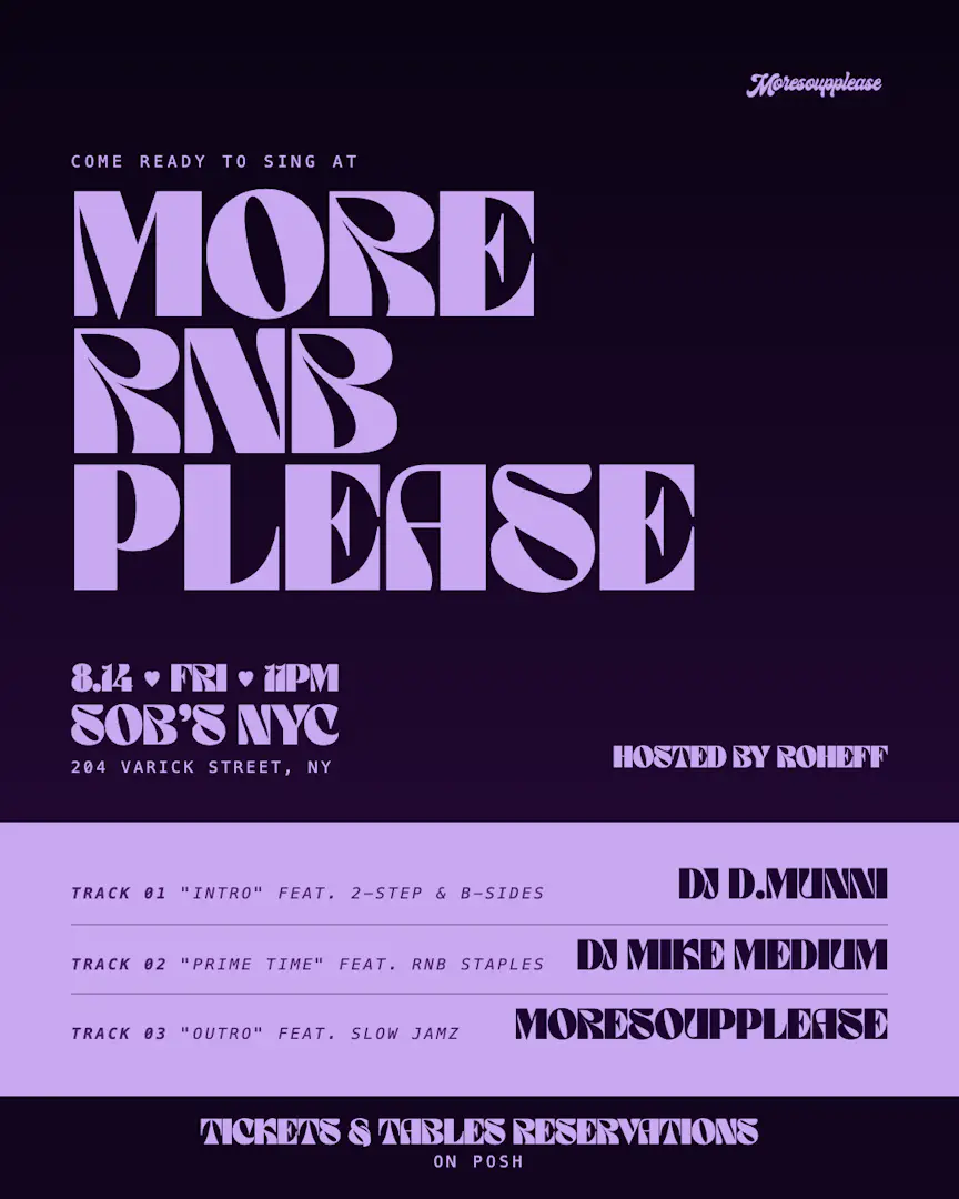 MORERNBPLEASE poster image
