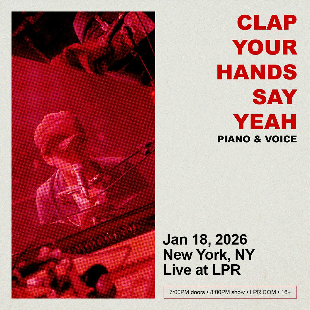 Clap Your Hands Say Yeah – Piano & Voice (Low Tickets) event image