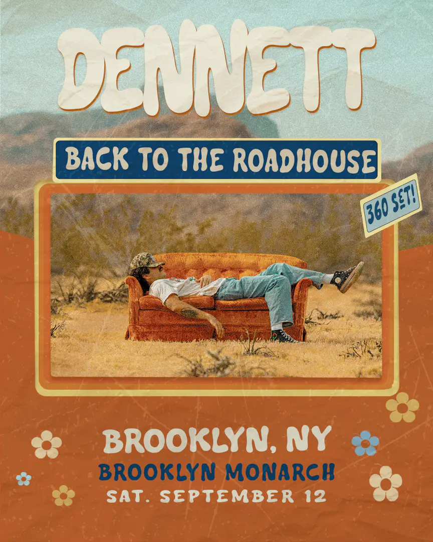 DENNETT - Back to the Roadhouse Tour 2026 poster image
