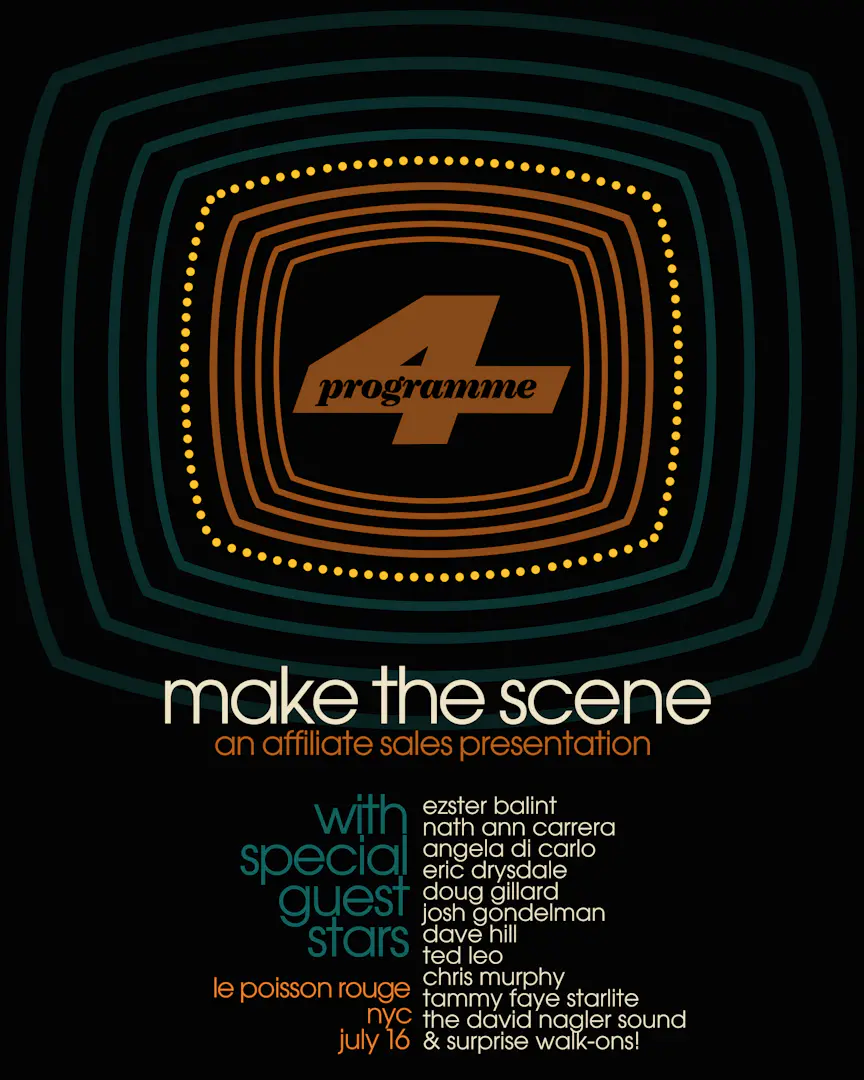 Programme 4: Make the Scene poster image